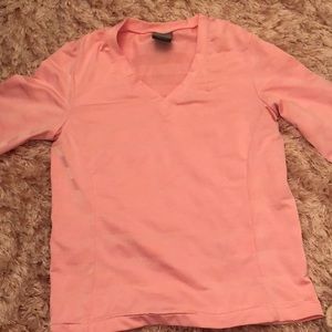 Nike dri fit size small tennis pink striped top
